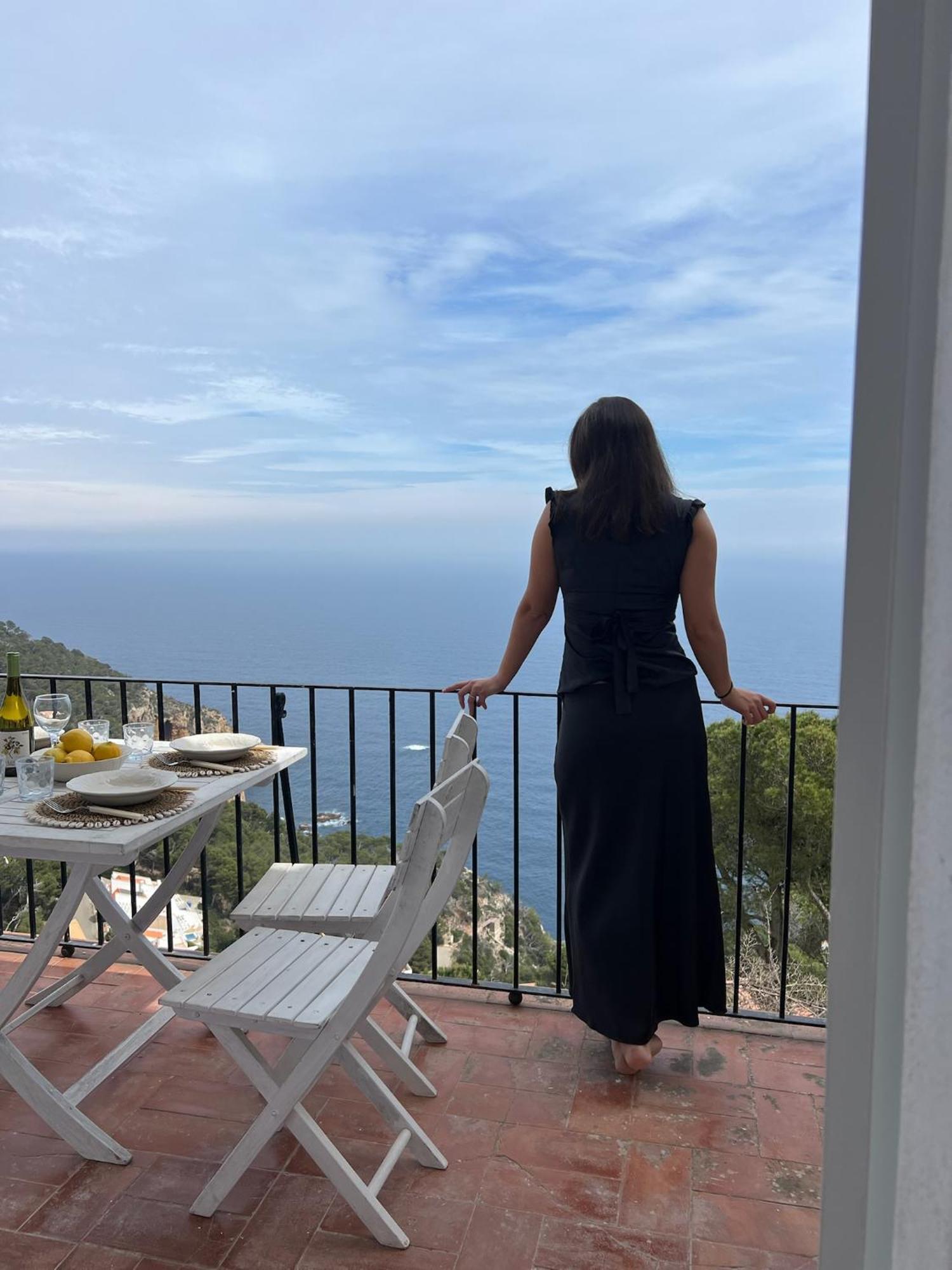 הוילה Casa Blanca De Begur Con Vistas Al Mar Y Piscina מראה חיצוני תמונה