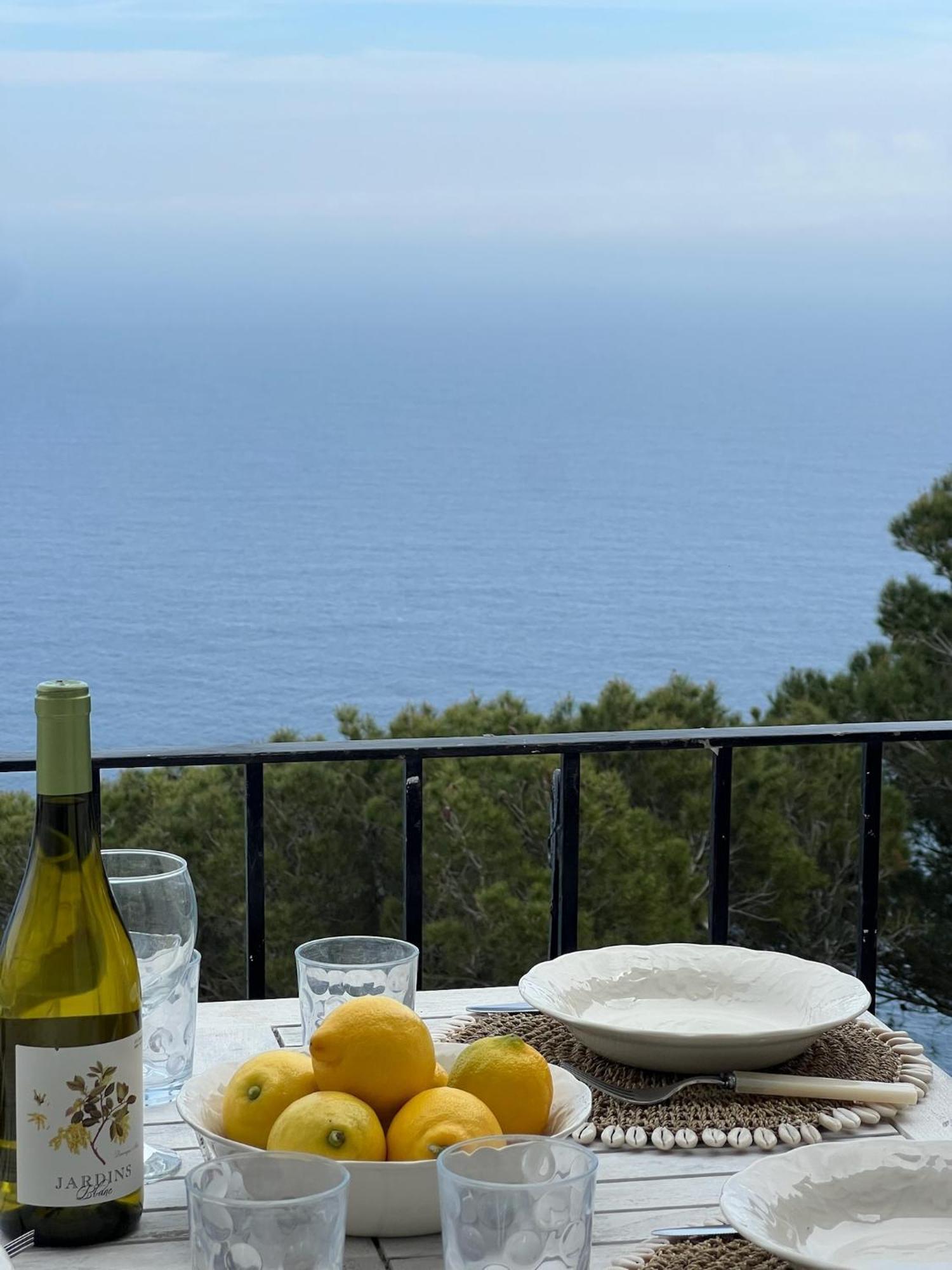 הוילה Casa Blanca De Begur Con Vistas Al Mar Y Piscina מראה חיצוני תמונה