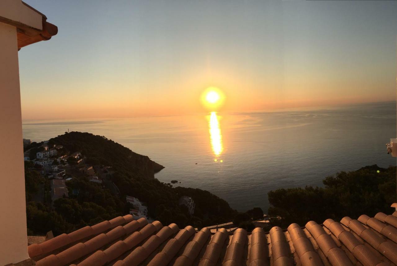 הוילה Casa Blanca De Begur Con Vistas Al Mar Y Piscina מראה חיצוני תמונה